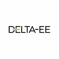 Logo Delta-EE, reference v oblasti energetika a doprava