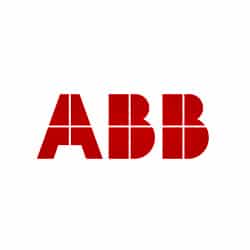 Logo ABB, energy and transport references
