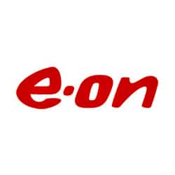 Logo e.on, reference v oblasti energetika a doprava