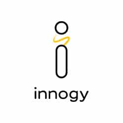 Logo innogy, reference v oblasti energetika a doprava
